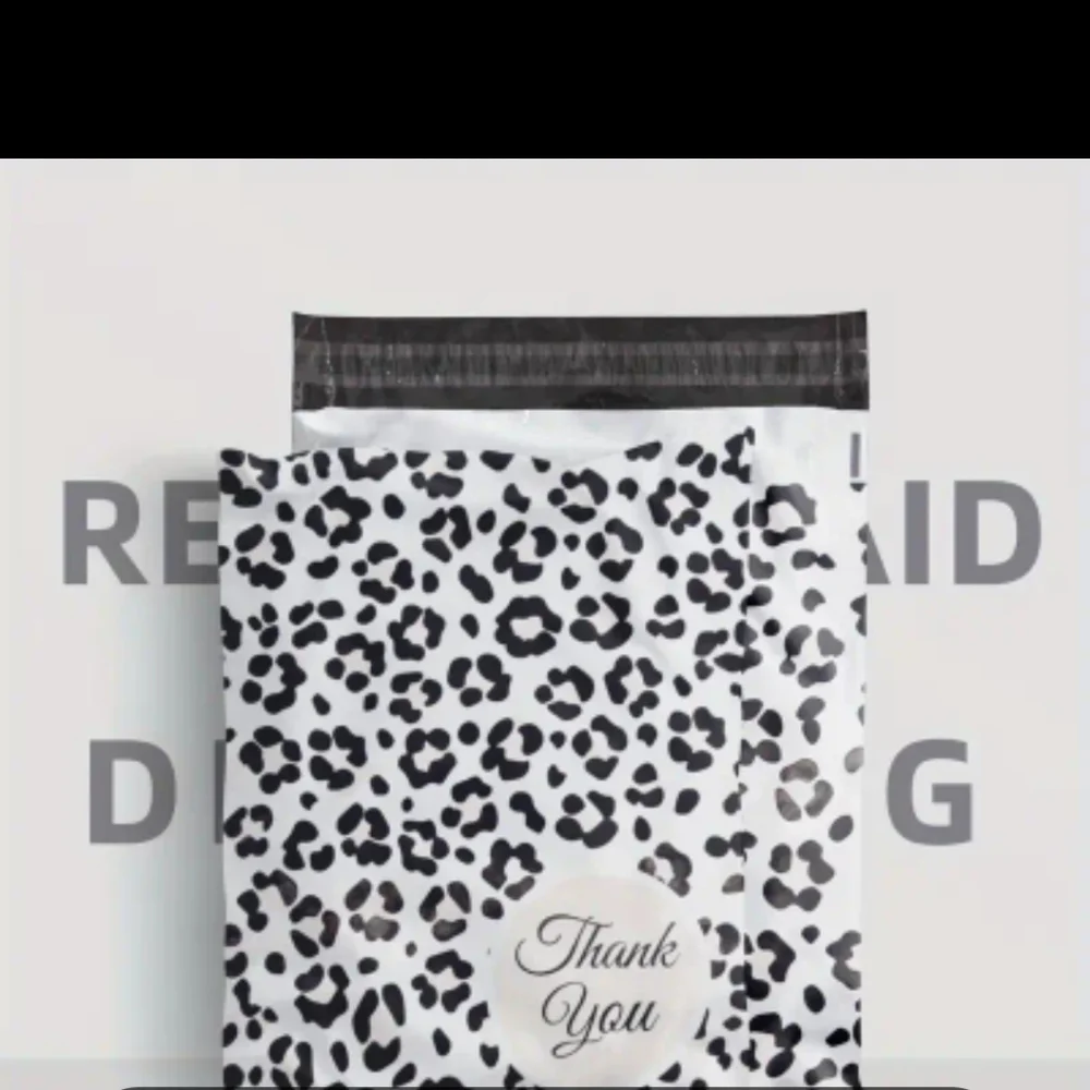 NEW LEOPARD THANK YOU POLYMAILERS 10 X 13 QTY 25 hp🔥🔥🔥